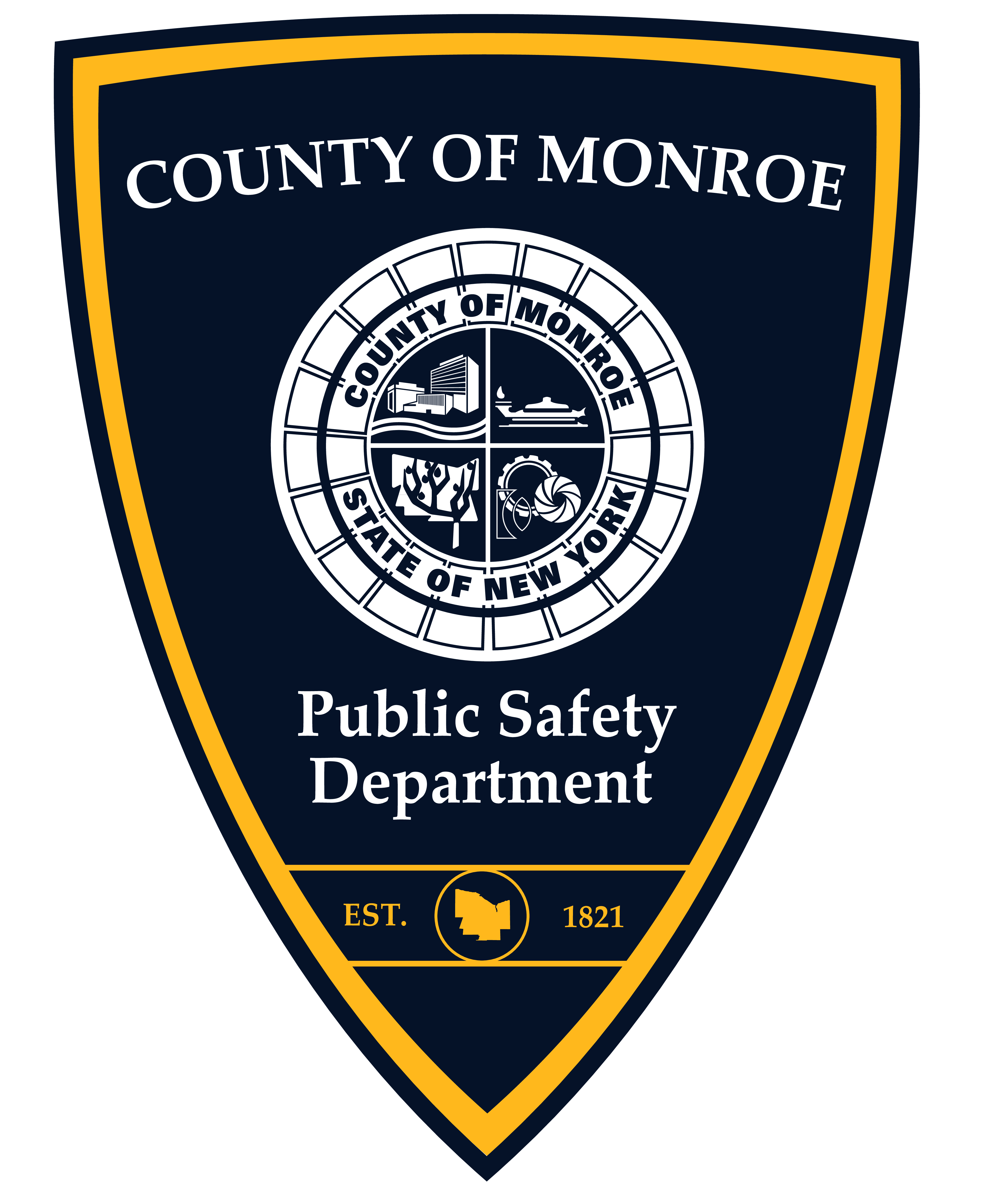Monroe County Public Safety Badge